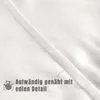 SCHÖNER WOHNEN-Kollektion Satin Bettwäsche PLAIN Weiss 140 Produktbild-Vorschau 4