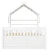 Lit enfant en forme de maison 140 x 200 cm, en pin massif Voir les images du produit 12