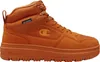 A side view of an orange Champion utility mid-cut shoe. Produktbild-Vorschau