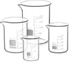 Glas Becherglas 25ml 50ml 100ml 200ml, 4er Set Abgestufter Produktbild-Vorschau 1