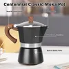 set de 7 cafetières espresso avec fourneau électrique, 3 Voir les images du produit 5