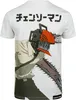 Chainsaw Man T-Shirt Herren Chainsaw Man weiß S Produktbild-Vorschau 3