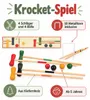 Egmont Toys Croquet Spiel Holz Produktbild-Vorschau 5