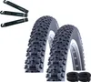 2 x Kenda K-1027 MTB Fahrradreifen Schwarz 52-584 (27.5 x Produktbild-Vorschau 1