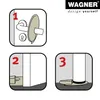 WAGNER Türstopper STOP - Ø 110 x 13 mm, Kunststoff Produktbild-Vorschau 4