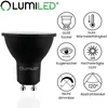 LUMILED LED Lampe GU10 6W 600lm Kaltweiß 6500K ersatz 50W Produktbild-Vorschau 4