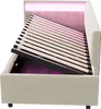MODFU Lit Coffre 90x200 cm Banquette avec Éclairage LED et Voir les images du produit 8