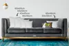MuchoWow® Zierkissen Sofakissen Wohnzimmer Dekokissen 50x30 Produktbild-Vorschau 3