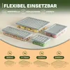 Viwares Stapelbare Gefrierdosen 4er Set, Gefrierfach & Produktbild-Vorschau 2