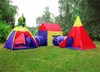 Set stanů pro děti domeček 5v1 + Iplay tunely Náhled obrázku produktu 2