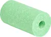 A green foam roller with a textured surface and a hole in the center. Anteprima dell’immagine prodotto