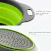 Lot de 2 - Passoire en silicone pliable, Bol en silicone, Voir les images du produit 16