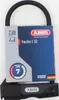 ABUS 37492, Zámek tvaru U, Černá, Nerezová ocel, Klíč, 109 Náhled obrázku produktu 10