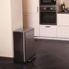 EKO Poubelle à pédale E-Cube 28 L+18 L argent mat Voir les images du produit 1
