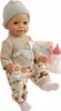 Schildkröt Baby Puppe Trink-/Nässbaby Finn Gr. 40 Malhaar Produktbild-Vorschau 6