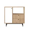 Skye Decor, RE1-SW, Mehrzweckschrank, Eiche, 100 % Produktbild-Vorschau 4