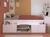 Lit combiné avec bureau & espace de rangement - 90 x Voir les images du produit 4