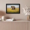 MuchoWow® MuchoWow® Gerahmtes Poster Elefant - Blumen - Produktbild-Vorschau 6