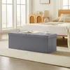 Theo&Cleo Sitzbank mit Stauraum, Sitzhocker Faltbar Produktbild-Vorschau 2