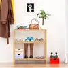 CASARIA® Badezimmer Regal Stehend Bambus Holz 3 Ablagen Produktbild-Vorschau 8