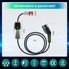 5M 22KW 3-fázový 63mm nabíjecí kabel pro elektromobily Náhled obrázku produktu 14