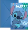Disney Stitch - 6 pozvánok s obálkami Náhľad obrázku produktu 1