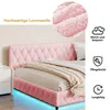 INONEFT Polsterbett Schlafsofa 140x200 cm mit Type-C und Produktbild-Vorschau 4