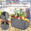 YARDIN 2 Stück Groß Filztaschen Faltbar Filztaschen Produktbild-Vorschau 7