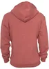 Urban Classics Melange Zip Hoody, Farbe:ruby, Größe:L Produktbild-Vorschau 6