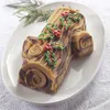 Forma na pečení Nordic Ware Buche De Noel Silver 35 x 21 cm Náhled obrázku produktu 4