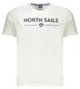 Kurzarm Herren T-Shirt in Weiß mit Rundhals und Logodruck Produktbild-Vorschau 1