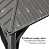 PURPLE LEAF Hardtop Pavillon 3.65x6m wasserdicht winterfest Produktbild-Vorschau 3