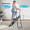 Schodový trenažér, pre domáce fitnes, kompaktný a skladací Náhľad obrázku produktu 2