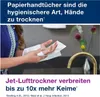 Handtuch weiß 2lagig Tissue L.230mm B.250mm Produktbild-Vorschau 24