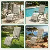 CASABEL lot de 2 chaises pliantes Zéro Gravité Vert sauge Voir les images du produit 4