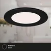 Di-Ka LED Einbauleuchte Flat-In 3er Set schwarz-matt Ø 12 Produktbild-Vorschau 3