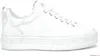 A single white sneaker shown from the side. Produktbild-Vorschau