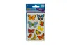 A sheet of butterfly stickers on a white background. Voir les images du produit