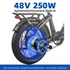 Rower elektryczny z ramą karbonową 20 x 3,0", 70 Nm, 48 V, Podgląd zdjęcia produktu 10