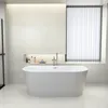 Duschspa 170x80cm wandseitige freistehende ovale Produktbild-Vorschau 2