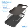 An exploded view of a phone case showing its layered material construction. Produktbild-Vorschau