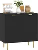 HOMCOM Buffet cuisine, meuble de rangement, avec 2 portes, Voir les images du produit 1