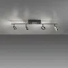 LED-Strahler - Anthrazit - Weiß - Acryl - Stahl - 4-flammig Produktbild-Vorschau 7