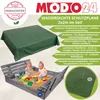 MODO24 Sandkasten Holz, Deckel, Sitzbänke, Schutzplane, Produktbild-Vorschau 4