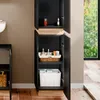 Meuble salle de bain Vicco Gloria Anthracite 33x197.5cm Voir les images du produit 5