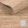 Teppichläufer - 75x160 cm - Beige - Waschbar - Rutschfest - Produktbild-Vorschau 2
