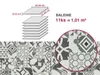 PVC podlaha LISBOA TILES - SamolepIcí vinylová dlažba - Náhled obrázku produktu 9