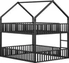 okwish Etagenbett 140×200 Kinderbett ohne Produktbild-Vorschau 4