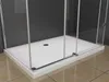 BuyLando Ida 120x80x195 cm U Form Duschkabine Schiebesystem Produktbild-Vorschau 3