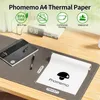 Phomemo A4 Thermodruckerpapier,210mmx6.5m(8.27"x256"),für Produktbild-Vorschau 2